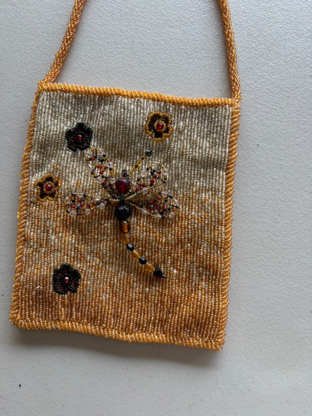 Marion Godart beaded purse